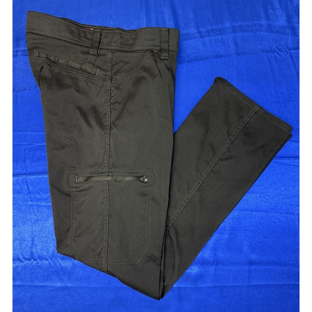 Wrangler Mens Black 32x30 Nylon Stretch Cargo Hiking Pants ATG All Terrain Gear